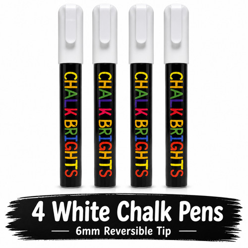 White liquid chalk - chalk, marker