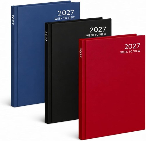 Week view diary 2027 - to,