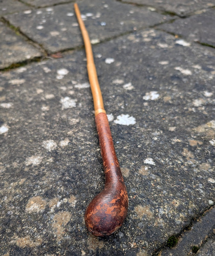 Antique vtg whangee bamboo - antique,