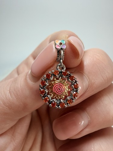S925 silver sun - sun, charm