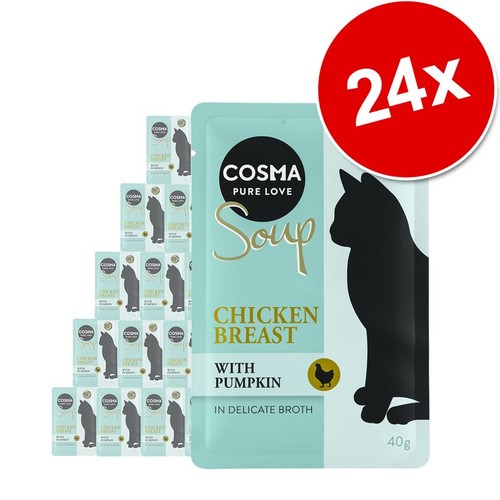 24x40g mixed pack cosma wet - pack,