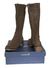 Caprice Knee High Boots Brown