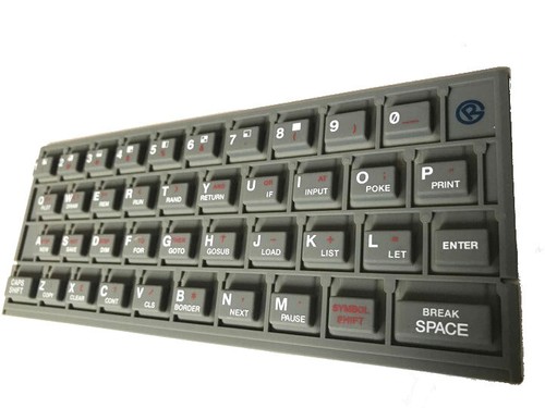 Rubber keyboard mat light - rubber,