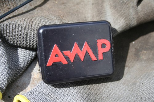 Amp fuse box - box, cover.