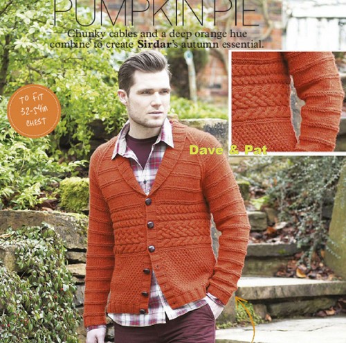 Knitting pattern for - mans, mens