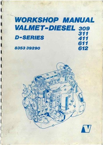 Valmet diesel engine - valmet, 309