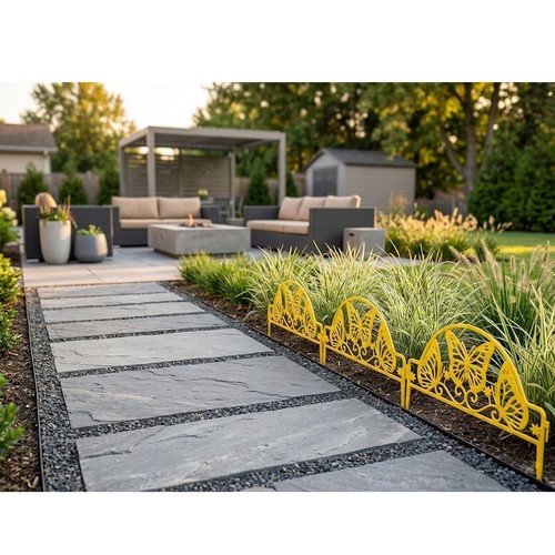 10pcs lawn border edge fence - border,