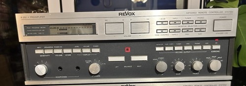 Vintage revox b252 preamp - b252,