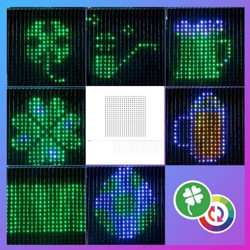 Led smart curtain string - led,