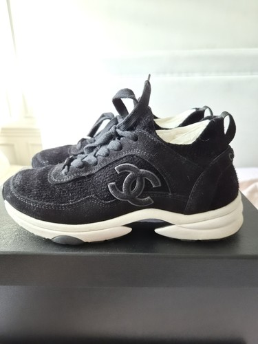 Chanel black knit - black,