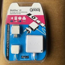 Gear 4 V2 World Tour IPOD Accessory AC International Travel Charger Attachments