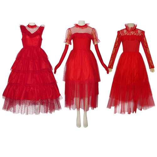 Beetlejuice delia red - red, wedding