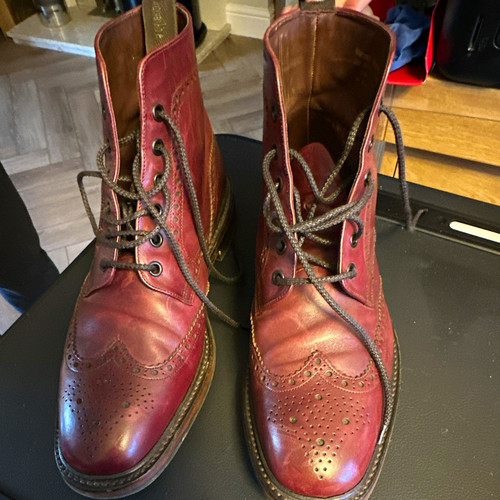 Loake 1880 men burgundy - 1880, men's