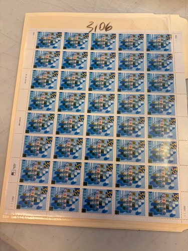Stamp sheet 3106 - sheet,