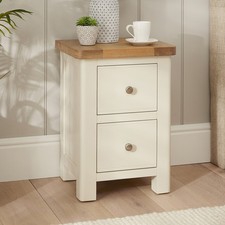 Marbury Cream Painted 2 Drawer