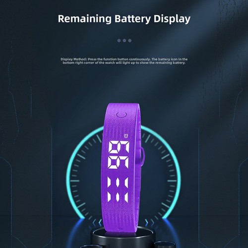 Silicone vibrating wristband - silicone,