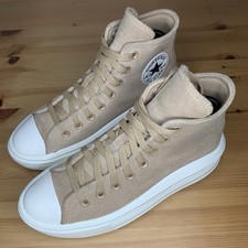 Converse All Star Move Beige Side Womens Trainers Size 5 UK A11145C