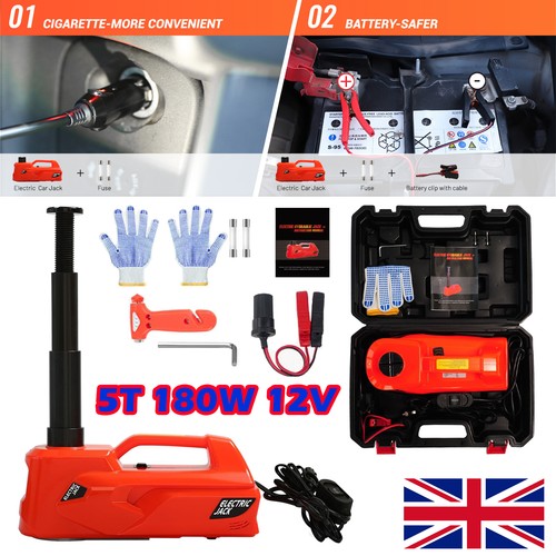 Electric car jack 5 ton - 9,
