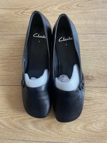 Clarks black leather - clarks,