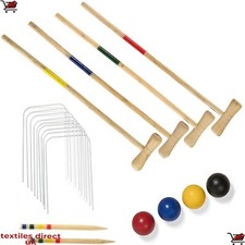 Giant Croquet Wooden Garden