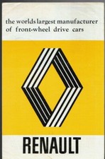 Renault Range 1973 UK Market