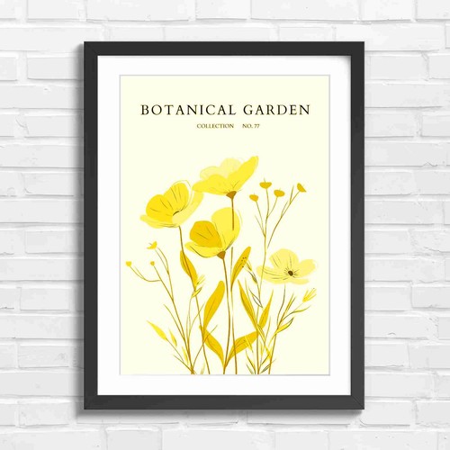 Botanical garden flower art - garden,