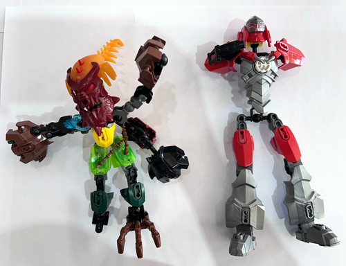 Lego bionicle mixed parts - lego,