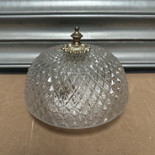 Vintage cut glass - vintage, dome
