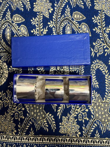 Vintage silver plated napkin - vintage,