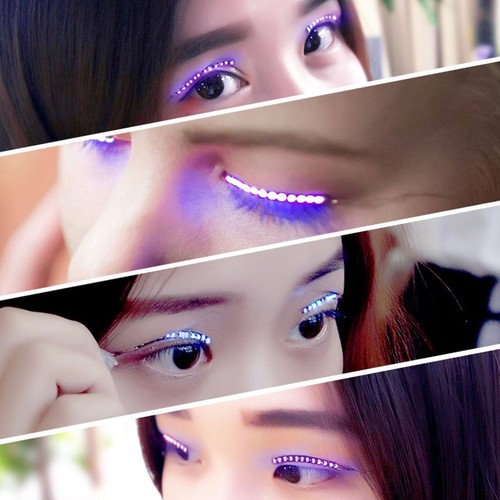 Led false eyelashes light - led,