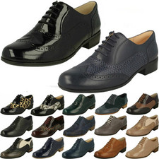 Ladies Clarks Brogue Shoes *Hamble Oak*