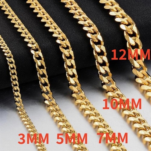 Mens boys curb chain 26 - curb, 18"-26"