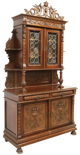 Antique sideboard italian - antique,