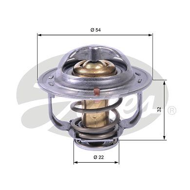 Gates thermostat for vauxhall - thermostat,