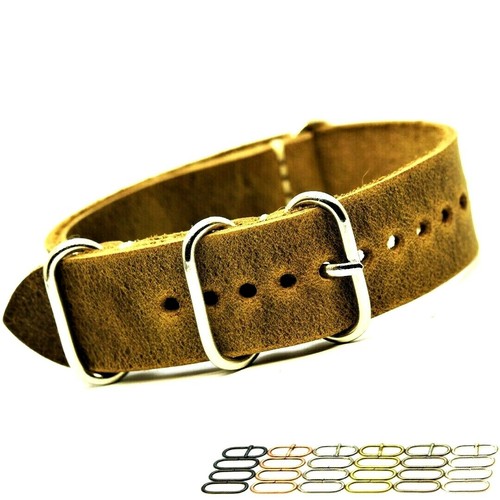 Military leather watch - 11. military,