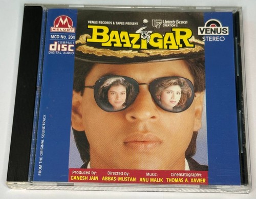 Bollywood baazigar melody cd - baazigar,