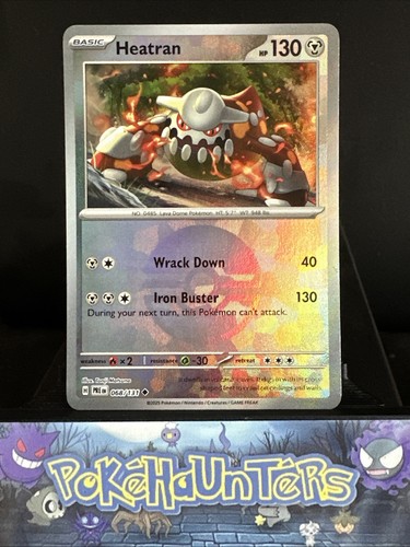 Pokemon card heatran 068 - card,