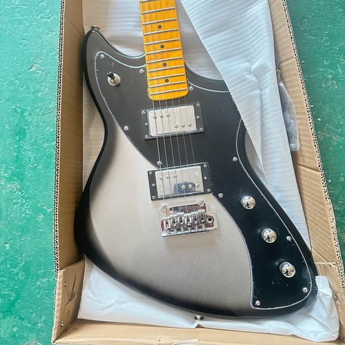 Silver black burst jazz - silver,