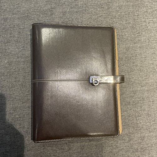 Brown filofax planner - brown,