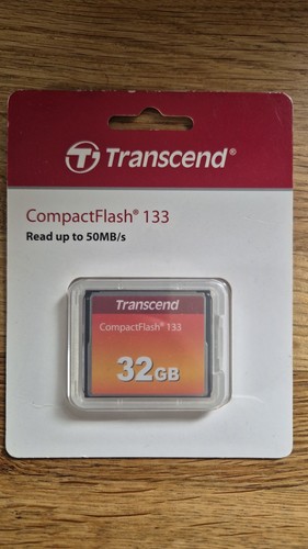 Transcend 32gb 133x memory - cf,