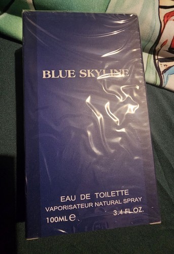 Blue skyline men designer - blue,
