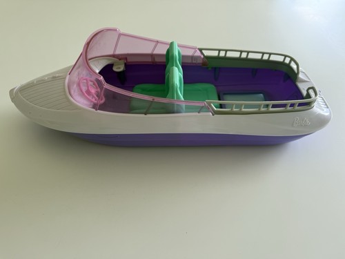 Barbie speedboat