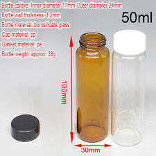2-50ml Glass Bottle Sample