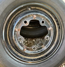 Vintage VW Rim 15”x 5” 5