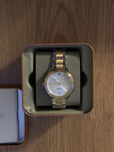 Fossil ladies bq3887 two tone - fossil,
