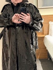 Shiny Glossy Men’s Black PVC