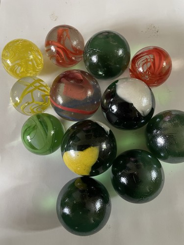 Vintage marbles large - job, lot
