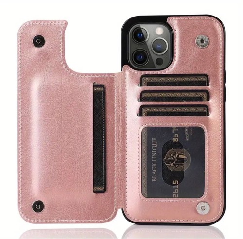 Leather wallet case cover - cover, with