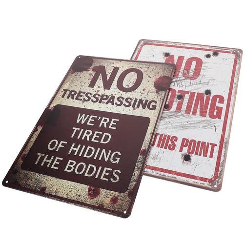 Pcs security signs - ,
