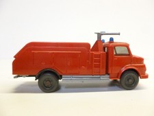 HO 00 OO gauge (#005A) Mercedes Benz fire engine water cannon tender Wiking 1:87